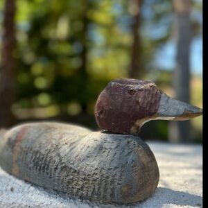 Antique vintage duck decoy